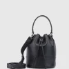 Aquatalia Bari Bucket Black Best