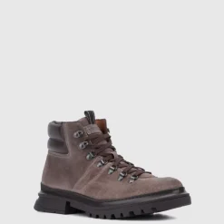 Aquatalia Edwin Grey/Dark Brown Clearance
