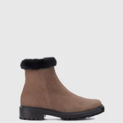 Aquatalia Lisanna Taupe/Black
