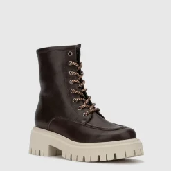 Aquatalia Luisina Black/Brown Discount