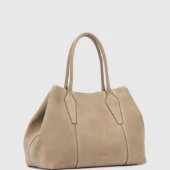 Aquatalia Parma Carryall Light Taupe Best