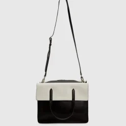 Aquatalia Petra Tote Black/Off White Clearance