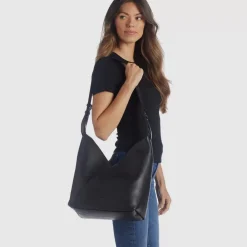 Aquatalia Rimini Hobo Black Clearance