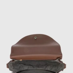Aquatalia Siena Crossbody Cognac New