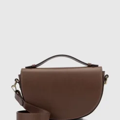 Aquatalia Siena Crossbody Cognac New