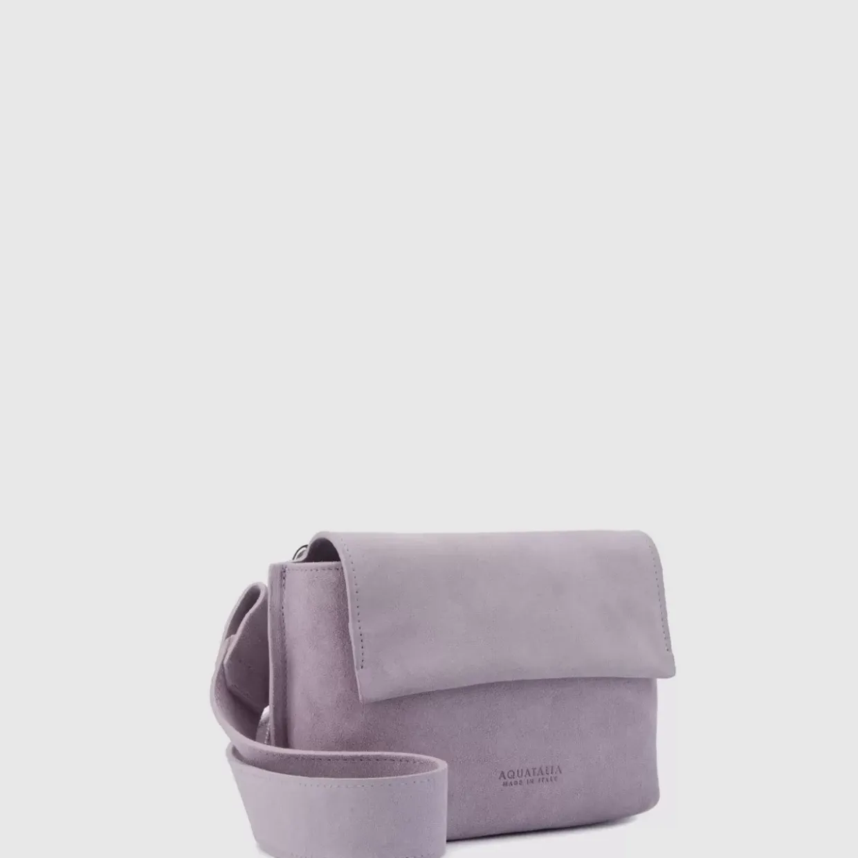 Aquatalia Soho Crossbody Mauve Grey Online