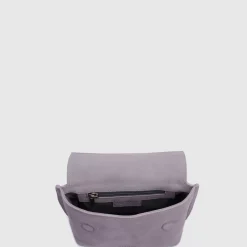 Aquatalia Soho Crossbody Mauve Grey Online
