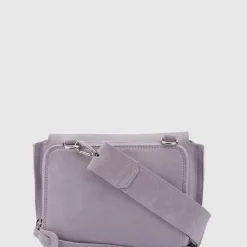 Aquatalia Soho Crossbody Mauve Grey Online