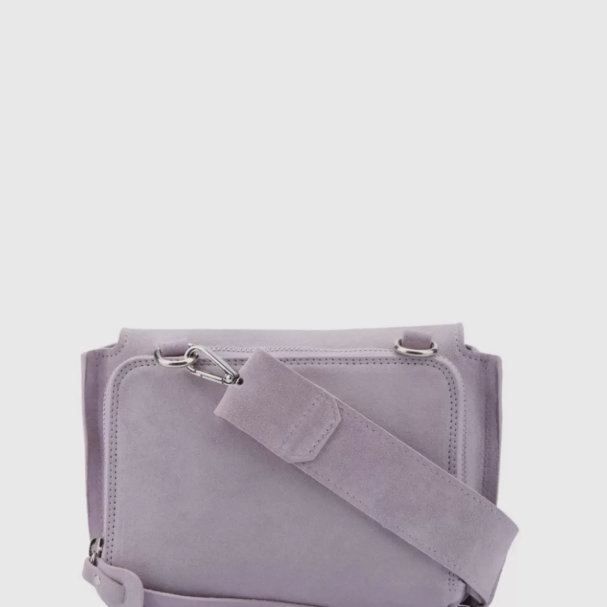 Aquatalia Soho Crossbody Mauve Grey Online