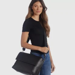 Aquatalia Verona Messenger Black Hot